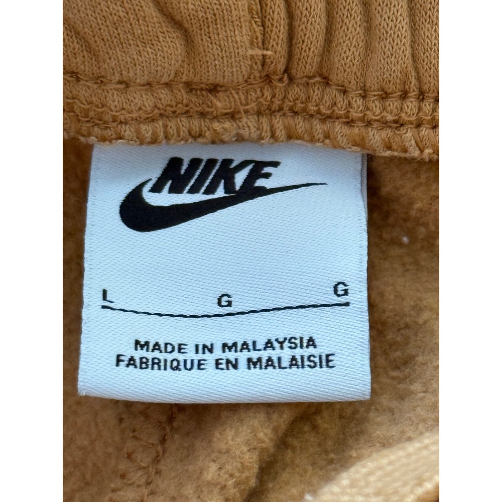Nike Kids Sportswear Fleece Hoodie and Joggers Tracksuit Set Tan XL/L - Picture 8 of 8